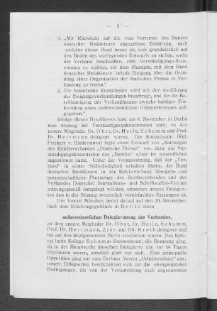 außerordentlichen Delegiertentag des Verbandes
