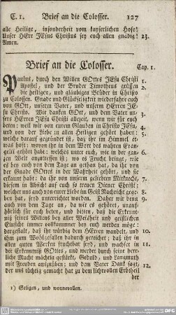 Brief an die Colosser