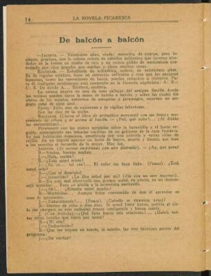De balcón a balcón