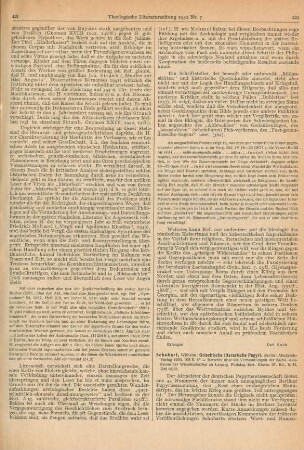 422-423 [Rezension] Griechische literarische Papyri