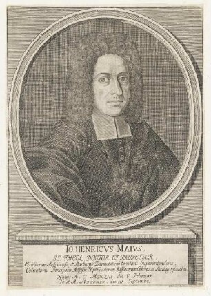 Bildnis des Io. Henricvs Maivs