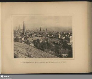 Königin-Marienhütte, Actiengesellschaft in Cainsdorf bei Zwickau