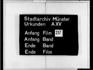 Rechnungen über die Kirche zu Hiltrup