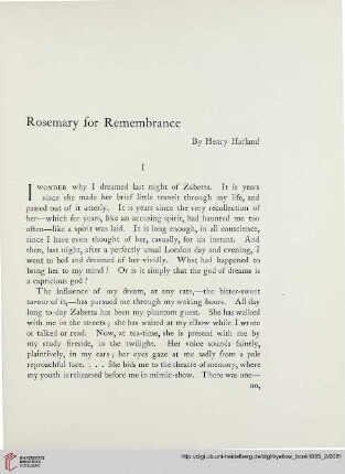 5: Rosemary for remembrance