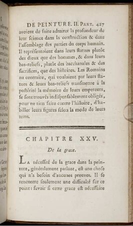 Chapitre XXV. De la grace