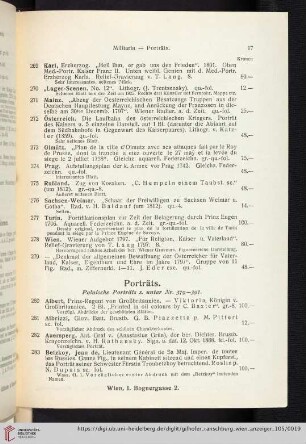 Porträts (Nr. 280 - 333)