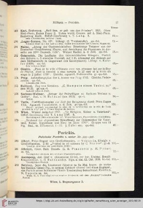 Porträts (Nr. 280 - 333)