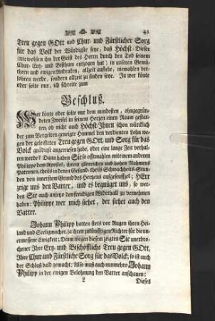 Beschluß.