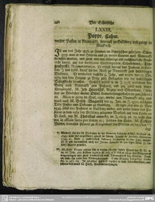 LXXIII. Poppe, Caspar