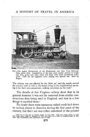 258. The locomotive Victory. - L. F. Lith. Col. Amer. c. 1850