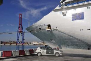 Malaga - Kreuzfahrtschiff