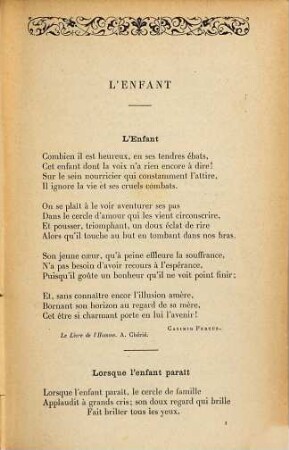 Anthologie de l'enfance, à l'usage des écoles et des familles