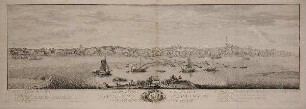 Prospect der daenischen Handels-Stadt Altona, wie sie von der Süderseite zu sehen