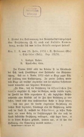 Entscheidungen des Reichs-Oberhandelsgerichts, 20. 1877