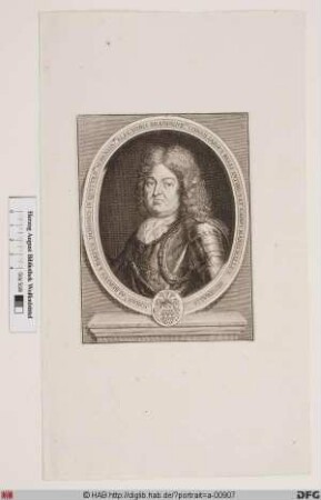 Bildnis Johann Albrecht von Barfus (1699 Graf)