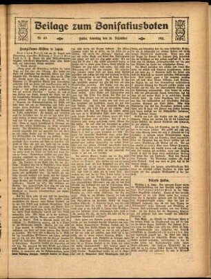 Zweite Ausgabe vom Sonntag, den 10. Dezember 1911.