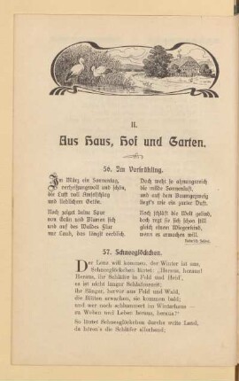 II. Aus Haus, Hof und Garten