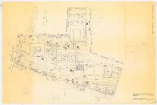 Pädagogische Hochschule, Duisburg Grünflächen: Lageplan mit Gartenplan 1:500
