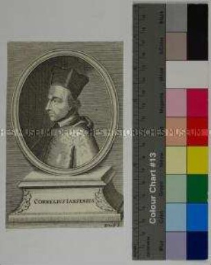 Porträt des Niederländers Cornelius Jansenius Römisch-katholischer Bischof von Ypern