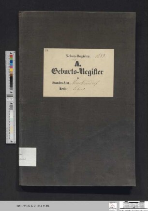 Geburtsregister Markendorf 1889