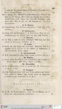 Niederländische (Nr. 20 - 21)