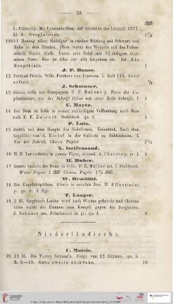 Niederländische (Nr. 20 - 21)
