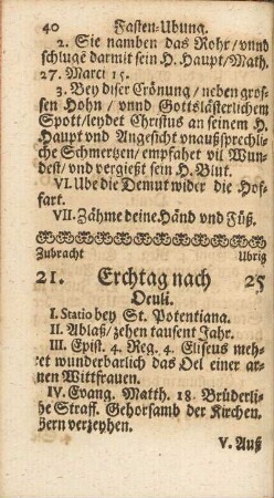 Erchtag nach Oculi
