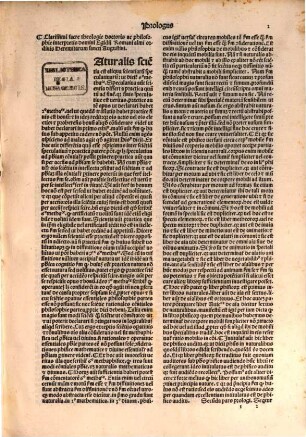 Egidii Romani Co[m]mentaria in octo libros phisicoru[m] Aristotelis