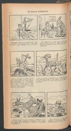 El burro talentoso - [Cómic]