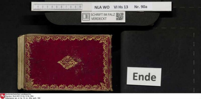 Stammbuch des Ernst Philipp Ludwig Zellmann (1763-1795) aus
                           Braunschweig