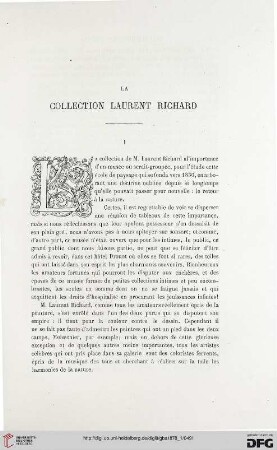 2. Pér. 17.1878: La collection Laurent Richard