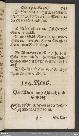 154. Reys. Von Wien nach Villach und Venedig