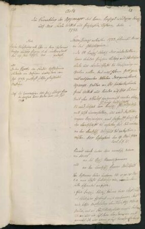 68r-71v, Acta, die Vererbung der Appanage des Herrn Herzogs Ludwigs. Durchl. ...