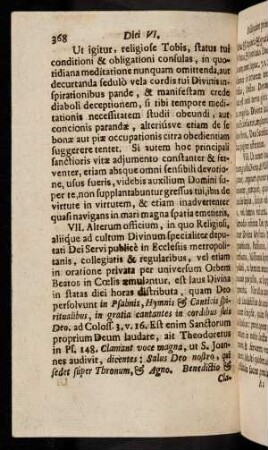 368-377, Ut igitur, religiose Tobis, status tui conditioni & ...