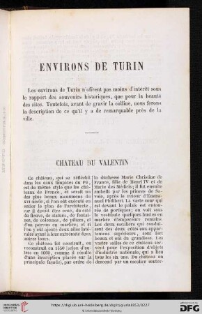 Environs de Turin