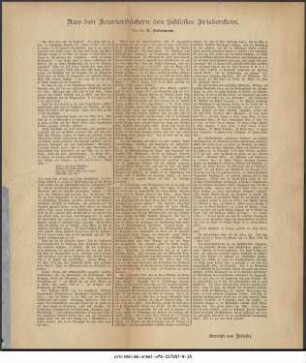 Aus den Fourierbüchern des Schlosses Friedenstein