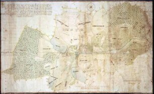 Geometrische Delineation des Gotteshauses Wald und seiner Besitzungen