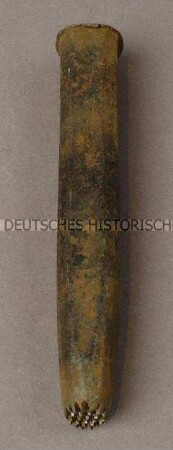 Punze, Ellipse mit Karomuster