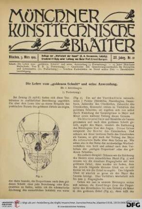 15: Die Lehre vom "goldenen Schnitt" und seine Anwendung [4]