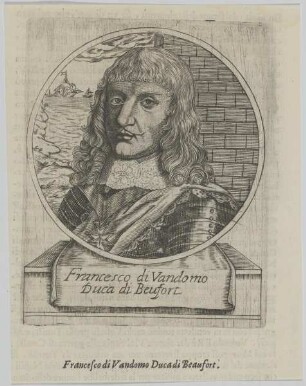 Bildnis François de Vendôme de Beaufort (1616-1669)