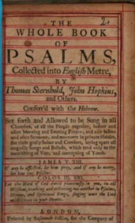 The whole book of Psalms