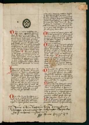 1r-19r, Statuta Summae Confessorum Ex Sexto Decretalium Addita