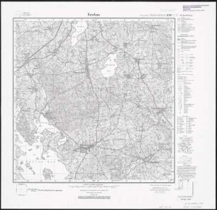 Meßtischblatt 2086 : Reichau, 1936 : Reichau. - Hrsg. 1913, Nachtr. 1926, gedr. [19]36. - 1:25000. - [Berlin]: Reichsamt für Landesaufnahme, 1936. - 1 Kt.