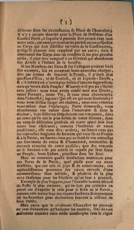 Réponse a la lettre d'un citoyen
