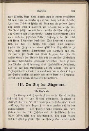 Der Sieg des Bürgertums.