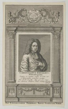 Bildnis des Christianvs Fincelivs