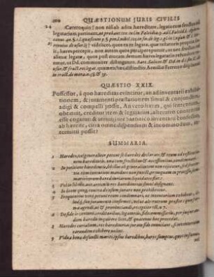 Quaestio XXIX.