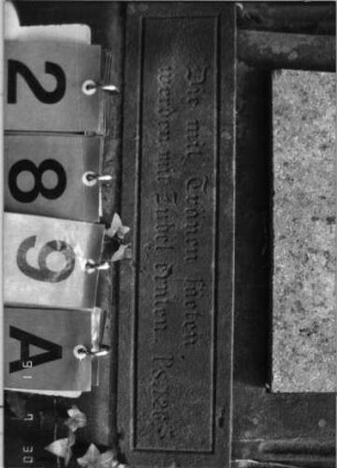 Grabstein 289 (neu: 779): Grabstein 289A (neu: 779 Nachholaufnahme)