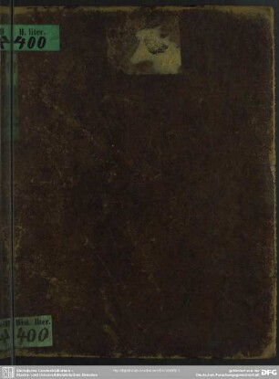 Jo. Guilielmus Bergerus De Fabula Germaniae Veteris Illiteratae