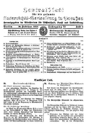 Satzung der Medizinische Akademie in Düsseldorf : [Amtlicher Teil]